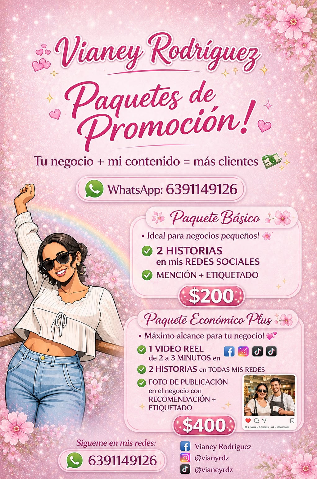 Vianey Rodríguez | Creadora de Contenido & Promoción para Negocios 2