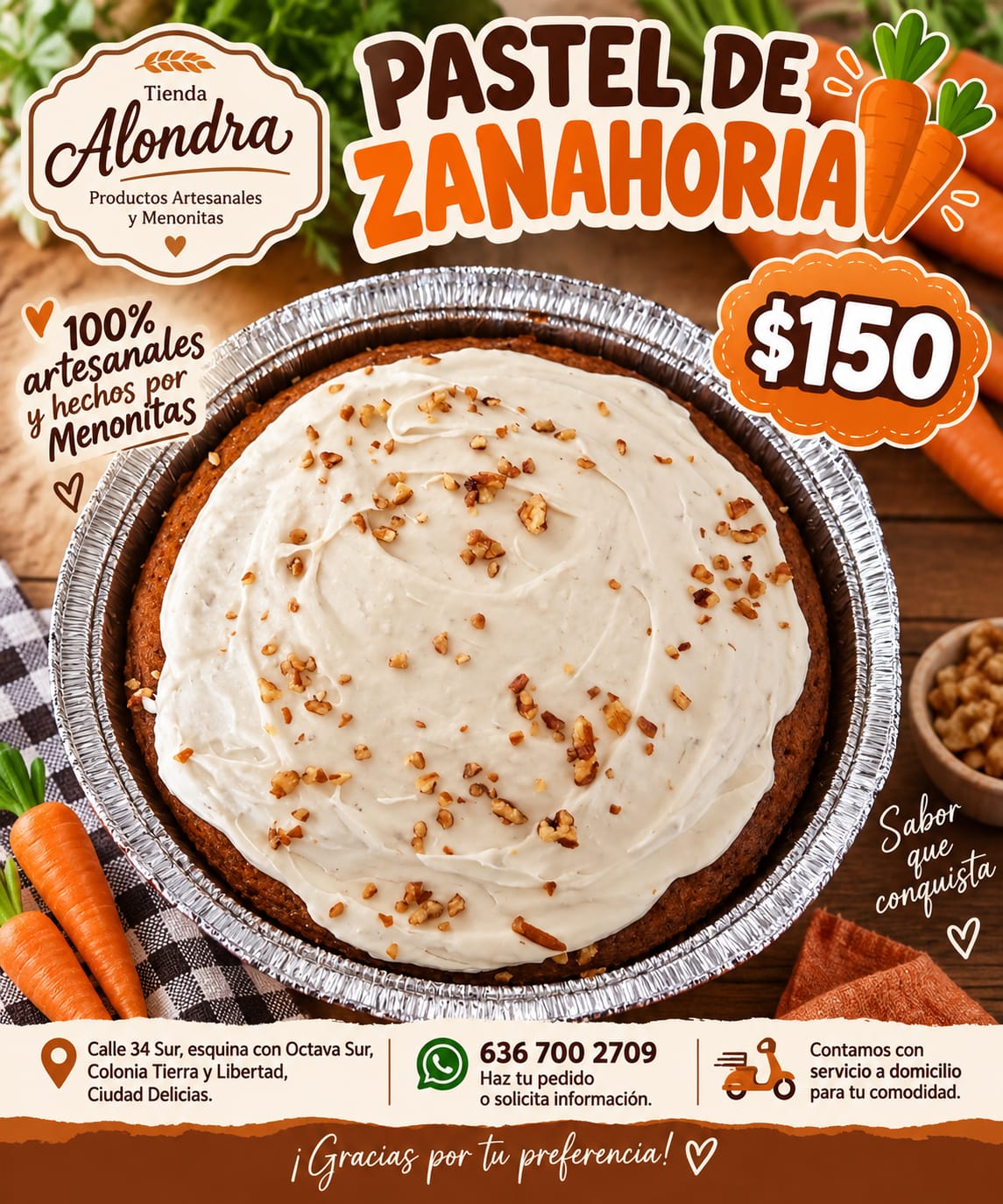 Pan Menonita Alondra 23