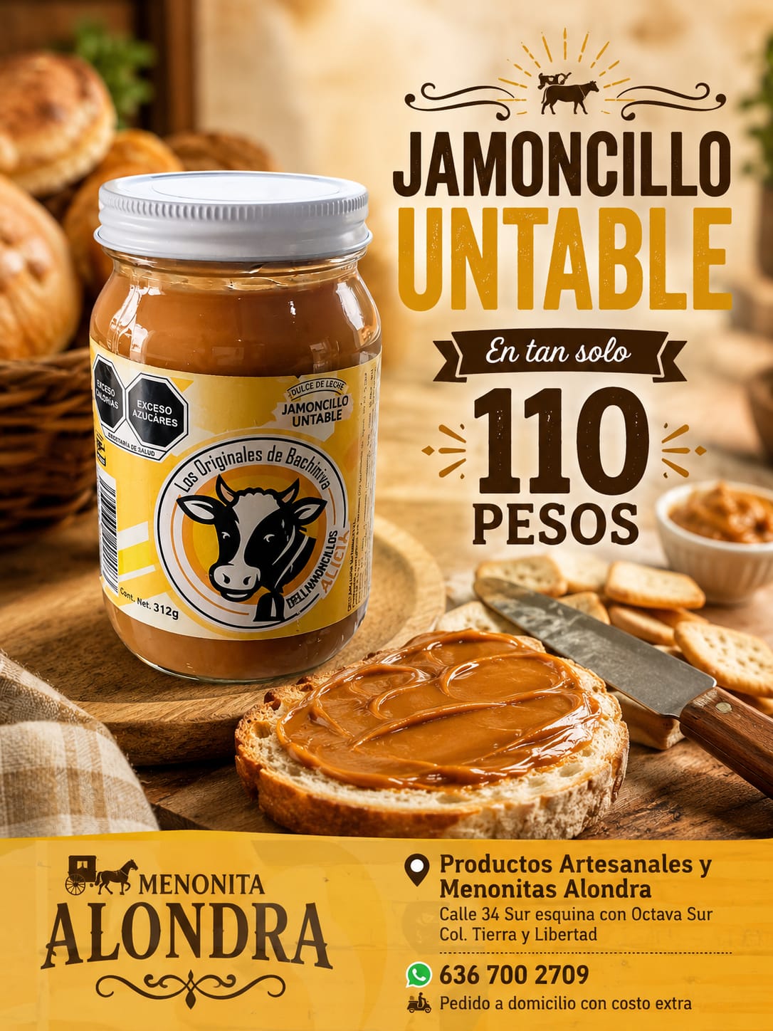 Pan Menonita Alondra 16