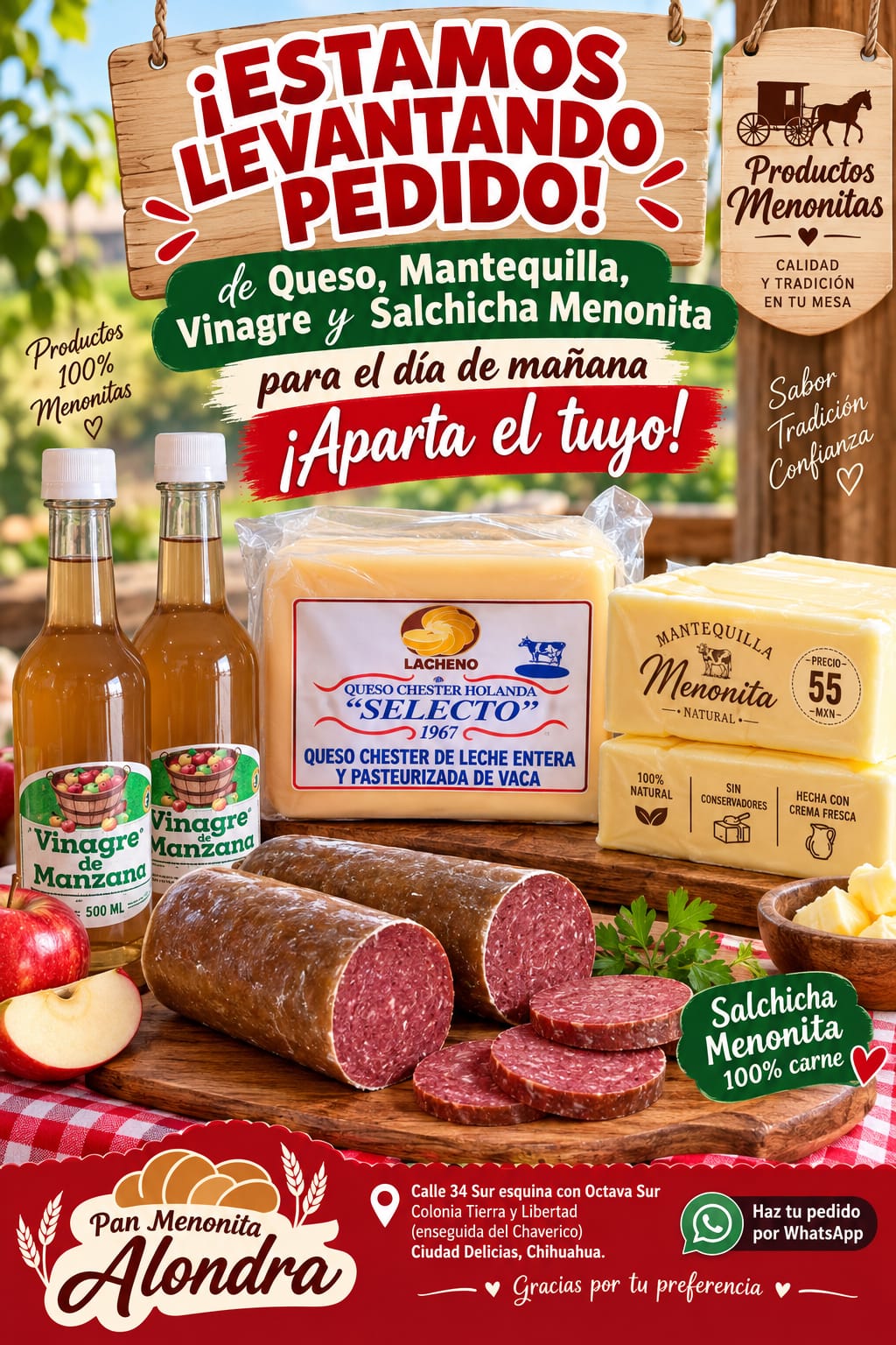 Pan Menonita Alondra 12