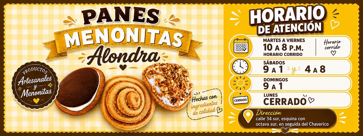 Pan Menonita Alondra 3