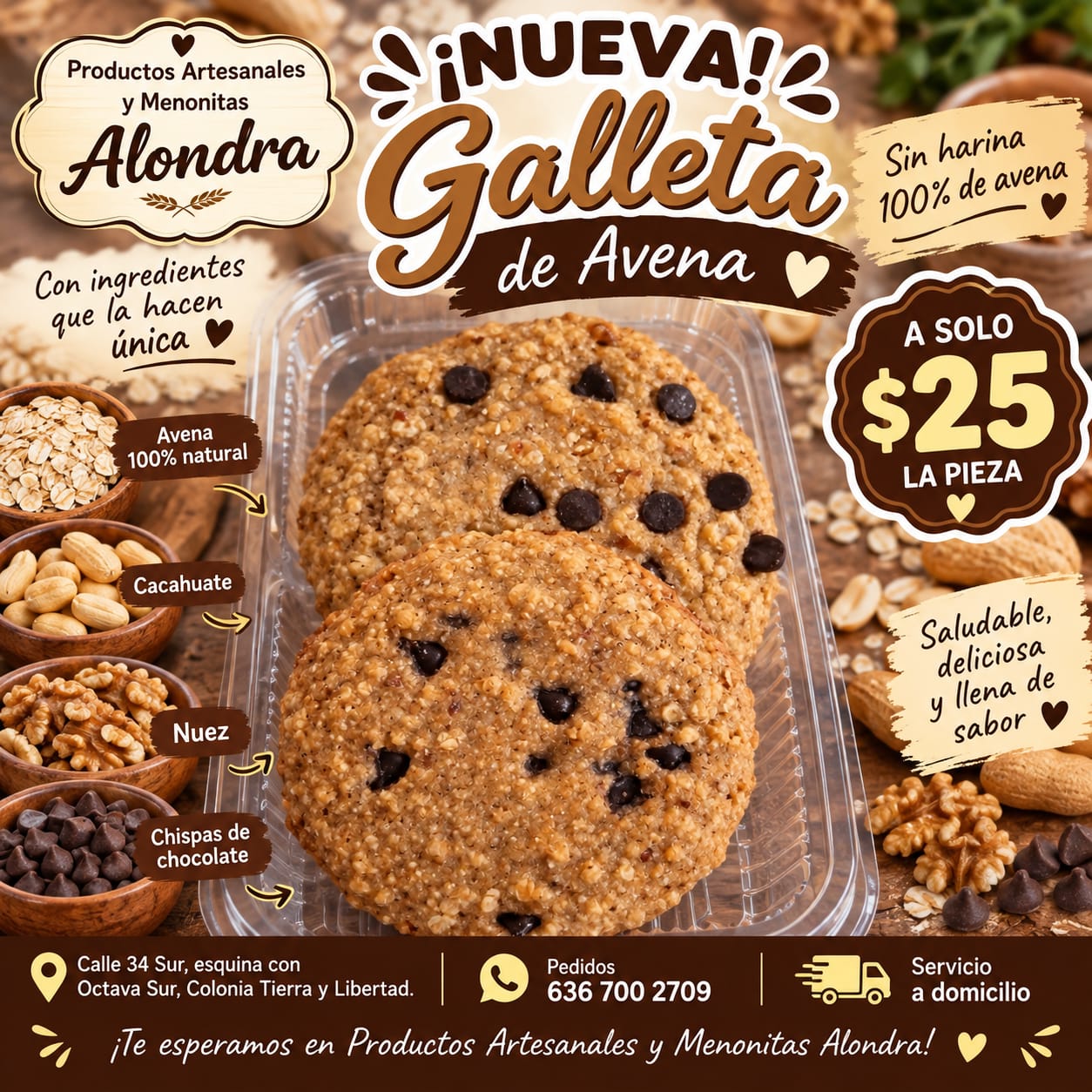 Pan Menonita Alondra 18