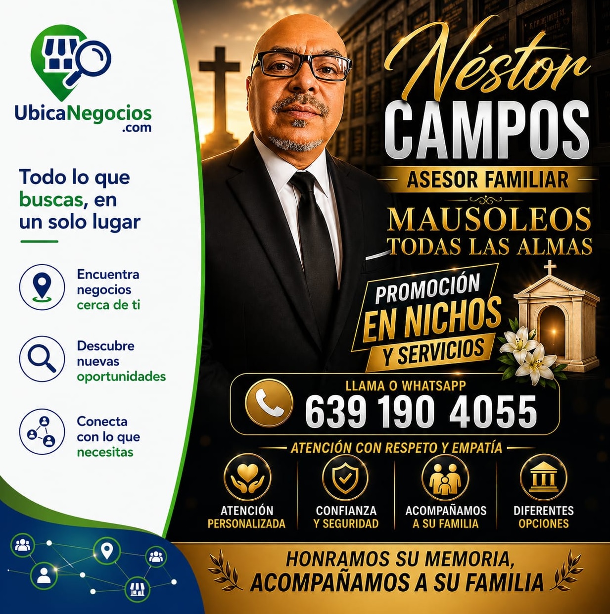 Asesor Familiar Néstor Campos Mausoleos Todas las Almas 2