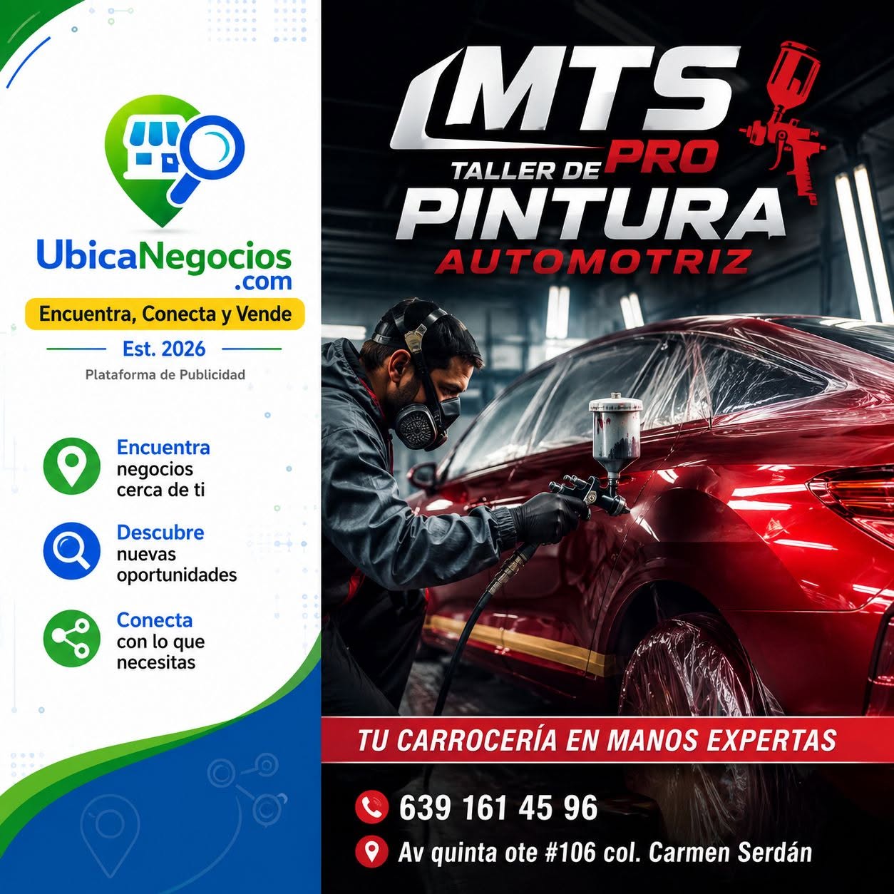 MTS Pro Taller de Pintura Automotriz
