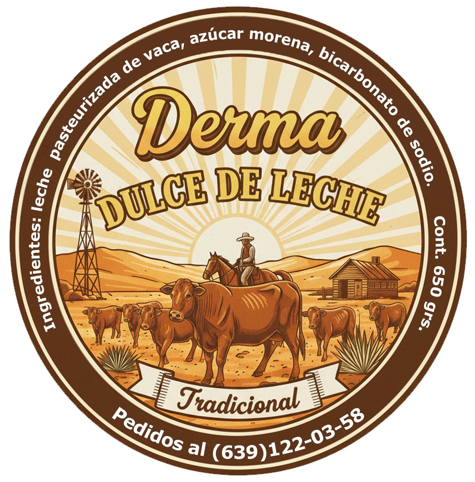 DERMA Dulce de Leche